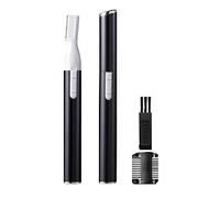 Recortadora de cejas, removedor de vello de cejas, depiladora de cejas indolora para mujer, recortadora de cejas eléctrica portátil, para cara, barbilla, labios, cuello, línea de bikini, axilas