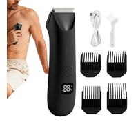 Recortadora de corporal para hombres - Recortadora de cabello para hombres con pantalla digital | Afeitadora eléctrica multifuncional | Recortador de pelo rápido portátil, barba, cuerpo, cara,