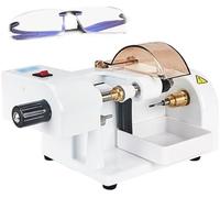 Recortadora de lentes para gafas con cubierta protectora, fácil operación para preparación de lentes de borde liso
