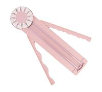 Recortadora De Papel Ajustable - Cortadora Rotativa Para Manualidades | Wave Edge 46,8 X 12,3 X 3,2 Cm, Herramienta De Corte De Precisión Con Guía De Medición Para Proyectos De Tarjetas, Álbumes De Re