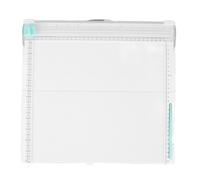 Recortadora de papel Scrd 36x34cm, papel artesanal y plegable Sr, ti con regla transparente, Scel ranurado para reservar sobres y cajas de tarjetas