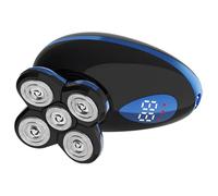 Recortadora de portátil para mujer con función de secado húmedo y cabezales desmontables para mayor comodidad en viajes Afeitadora eléctrica recargable por USB para mujer con pantalla LCD para y