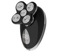Recortadora de portátil para mujer con función de secado húmedo y cabezales desmontables para mayor comodidad en viajes Afeitadora eléctrica recargable por USB para mujer con pantalla LCD para y