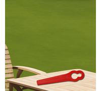 Recortadora de repuesto 20Pcs Hoja de plástico roja para Florabest Recortadora de césped inalámbrica Einhell-CT 18