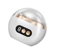 Recortadora de uñas eléctrica 2 en 1, recortadora y pulidora con luz LED, recargable por USB, para bebés, niños, adultos y personas mayores