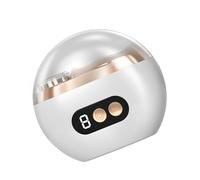 Recortadora de uñas eléctrica 2 en 1 y pulidora con luz LED recargable por USB para bebés, niños, adultos, personas mayores, luz LED