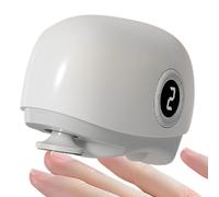 Recortadora de uñas eléctrica - Herramienta de manicura recargable por USB, cortaúñas portátil de 3 velocidades con luz LED | Recolector de restos de uñas, función de pulido para el hogar, salón de