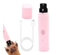Recortadora de uñas eléctrica para perros, recargable por USB, molinillo de uñas con luz LED, para razas pequeñas, medianas y grandes, , cachorros, hogar, baño, refugio, viajes