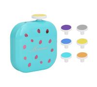 Recortadora de uñas para bebé, recargable, eléctrica, herramienta de precisión de dos velocidades con 6 almohadillas de molienda para manicura, uñas de todas las edades, adultos, niños y niñas