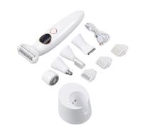 Recortadora de vello corporal profesional 5 en 1, resistente al agua, para axilas