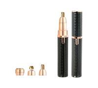 Recortadora eléctrica de cejas, depiladora portátil para cara, depiladora de labios, nariz, para mujer, resistente al agua para mujeres