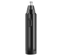 Recortadora eléctrica de pelo de nariz de ABS recargable, recortadora eléctrica de cejas, raspador de pelo nasal eléctrico para hombre