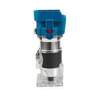 Recortadora eléctrica for carpintería, fresadora de madera de 6,35mm, recortadora manual eléctrica, enrutador laminador de madera, fresadora de madera(1000W)
