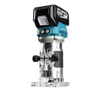Recortadora Eléctrica Inalámbrica De 18V, Manual Madera, Grabado Con Ranuras, Máquina Tallado, Enrutador Potente Potencia(1x5.0AhBattery)