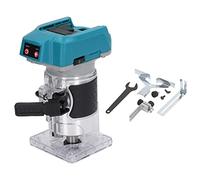 Recortadora Eléctrica para Carpintería Máquina de Corte Eléctrica Compatible con Máquina de Tallado de Madera de Litio sin Escobillas BL1815 Motor sin Escobillas de Cubierta de