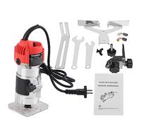 Recortadora eléctrica resistente de 220 V, 580 W, 30.000 U/min, con cortador de 6,35 mm, con herramientas completas para la práctica de Schneiden y Basteln en el taller o en la