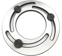 Recortadora hidráulica ajustable de tres mandíbulas, herramienta resistente compatible de 4 a 15 pulgadas para aplicaciones de perforación de precisión