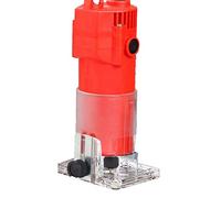 Recortadora Manual Eléctrica, Herramienta De Enrutador De 1/4 '' 800 W, Máquina De Talla De Madera, Herramienta De Corte De Palma para Procesamiento De Madera, Fabricación De Muebles, Actividades De