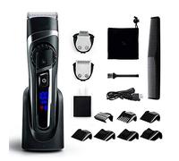 Recortadora, Máquina Cortar Pelo, Recortadora y Cortapelos para Hombre, Set de Afeitado Multifunción,Resistente al agua, carga USB, diseño de bajo ruido, adecuado para hombres, familia