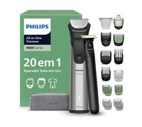 Recortadora Multifunciones PHILIPS MG9557/15 (Autonomía: 120 min - Batería - Plateado)