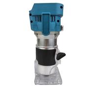 Recortadora profesional de carpintería para herramienta eléctrica de 18 V, sin escobillas, con una sola mano, 6 velocidades, 6 mm, 8 mm, 700 W, acompañado por juego de 12 puntas sin batería