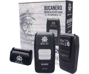 Recortadora Profesional para Barba, Cuello y Cabeza Barber Line Bucanero 6800 RPM Autonomía 90 Minutos - Eurostil