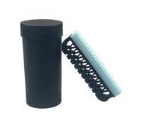 Recortadoras de barba más limpias y seguras de silicona, ideal para usuarios regulares para mantener su herramienta, podadora de barba, cepillo de silicona con mango para recortadoras completas y