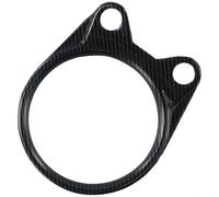 Recorte envolvente de cambio de marchas con efecto de fibra de carbono para Nissan 370Z 2009-2020 Inserto de tablero de plástico ABS para automóviles de transmisión manual