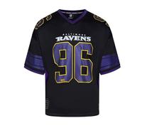 Recovered Baltimore Ravens NFL Mesh Oversized Top Jersey Camiseta Negro