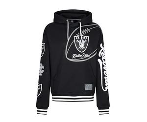 Recovered Las Vegas Raiders NFL Raiders Nación Sudadera con Capucha Negro