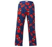 Recovered Marvel - Pijama de Spider-Man para adultos, 100% algodón, ropa de noche, pijamas, pantalones de pijama, licencia oficial