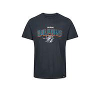 Recovered Miami Dolphins Black NFL Galore Washed T-Shirt