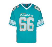 Recovered Miami Dolphins NFL Mesh Oversized Top Jersey Camiseta Turquesa