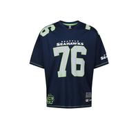 Recovered - NFL - Camiseta - Jersey - Camiseta de fútbol americano - Camiseta para fans - Logotipo del equipo - Moro, Seattle Seahawks., L