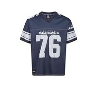 Recovered Seattle Seahawks Navy NFL Oversized Jersey Trikot Mesh Relaxed Top