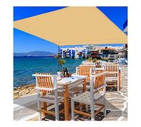 Rectangle Sun Shade Sail Canopy Sunscreen Waterproof Anti-UV Sun Shelters for Outdoor Gazebo Garden Pergola Summer Yard, Sand 2m,3.0M,4m,5m