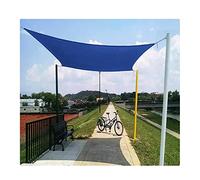 Rectangle Sun Shade Sail, Waterproof Sunscreen Awning 2m 3.0M 4m 5m 6m Summer Garden Patio Outdoor Canopy Swimming Pool Carport Awning Sun-Shelter with Rope, BLU