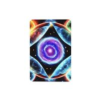 Rectangle WZYWHJ Cosmic Stars Prints - Juego de 6 piezas de fragancia para colgar en el coche, ambientador de coche