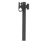 Rectangular Dial Indicator,Swivel Clamp Aluminum .Alloy Test Gauge Holder Bar Attachment 9x9x100mm