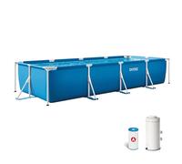 Piscina desmontable rectangular con depuradora Metal Frame INTEX - CD Talla única