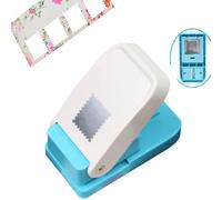 Rectangular Postage Stamp Punch, stamp paper punch, Lever Action Craft Punch, for Paper Crafting Scrapbooking DIY Card Making Arts Crafts Supplies (1PC)