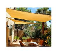 Rectángulo de Tela de Sol Sun Shade Sails 2x3m 4x5m UV Block Towning Towning Taving Impermeable Oxford Tapa con 4 Cuerdas para el Patio Parche Pergola Garden Pool Park y Carpa