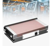 Rectángulo Portabrocas Magnético Permanente, Precisión Amoladora Superficie Portabrocas, Cobre Rojo, Para Máquinas de Corte Por Electroerosión, Roscado Y Taladrado(125 * 250mm)