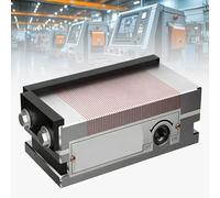 Rectángulo Portabrocas Magnético Permanente, Precisión Amoladora Superficie Portabrocas, Cobre Rojo, Para Máquinas de Corte Por Electroerosión, Roscado Y Taladrado(70 * 150mm)