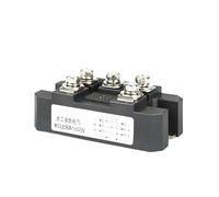 Rectificador de puente de diodos trifásico MDS150A, 150 A, 1600 V, cobre, 150 Celsius, carcasa metálica de 80 x 40 x 33 mm, control de puente de diodos.