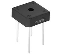 Rectificador de Puente de Onda Completa, Rectificador de Puente de KBPC-1010 de Cuerpo Pequeño, Varios Estilos de Larga Duración para Electrodomésticos(Vender 1)