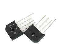 Rectificador de puente diodos kbu1010 (5 unidades, 10 A, 1000 V)