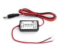 Rectificador de visión Trasera, 12V DC Potencia Relé Condensador Filtro Conector para Cámara de Visión Trasera Rectificador Auto Car Cámara Filtro Señal Filtro Relé