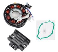 Rectificador de Voltaje de Motocicleta Junta de Bobina de estator rectificador regulador para XT125 XT125R XT125X 07-08 YBR125 YBR125ED 3D9 05-06 YBR125ESD 3D9 2008 2011
