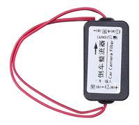 Rectificador Filtro para Camara Marcha Atras ,12V DC Rectificador de visión Trasera para Coche Rectificador de Potencia Condensador Filtro de cámara de Coche A Prueba de interferencias